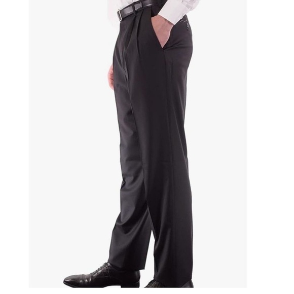 Zanella for Nordstrom men wool cuffed dress pants 42